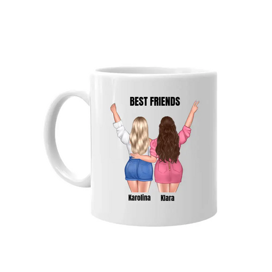 Kubek - Best friends - prezent dla przyjaciółki - 2 osoby