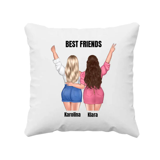 Poduszka - Best friends - prezent dla przyjaciółki - 2 osoby